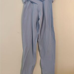 NWOT OFFLINE by Aerie Light Blue Crossover Women's Leggings Small